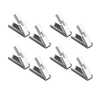 8Pcs Steel Crawfish Sheller Rustproof Crayfish Peeler Kitchen Gadget for Seafood Preparation and Entertaining Guests Crawfish Shell Remover Tool