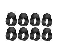 8pcs Steel Tongue Drum Finger Cot Percussion Musical Instruments Playing Accessory Professional Rubber Soft Comfortable Wear Hitting Tool Set