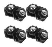 8pcs Sticky Swivel Casters for Trash Cans and Kitchen Storage Boxes
