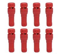 8pcs T Piercing Quick Connect Wire Connectors for Landscape Lighting Compatible with 12/14AWG Main Line and 14/16/18/20AWG Branch Lines for Outdoor Use (Red)