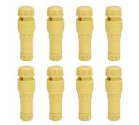 8pcs T Piercing Quick Connect Wire Connectors for Landscape Lighting Compatible with 12/14AWG Main Line and 14/16/18/20AWG Branch Lines for Outdoor Use (Yellow)