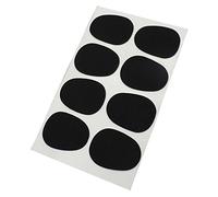 8pcs Tenor Saxophone Sax Mouthpiece Patches Pads Cushions 0.3 mm Black
