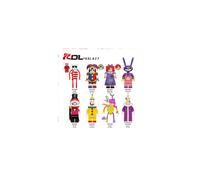 8PCS The Amazing Digital Circus Figures Building Blocks Toys Kids Gift