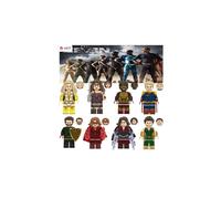 8PCS The Boys Super Heroes Mini Toy Action Figures Fit Lego Soldier boy Homelander Starlight A-Train The Deep Black Noir Queen Maeve