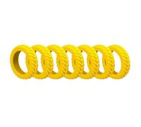8Pcs Thickened Rubber Luggage Wheel Protectors, Noise Reduction, Durable Luggage Casters, Rolling Smoothly and Quietly