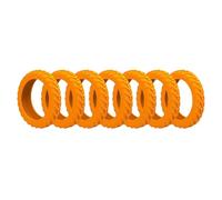 8Pcs Thickened Rubber Luggage Wheel Protectors, Noise Reduction, Durable Luggage Casters, Rolling Smoothly and Quietly