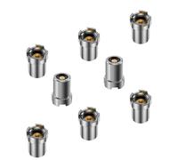 8pcs Thread Adapter, 510 Thread Magnetic Adapter, Soldering Iron Ring Adapter Connector Repair Parts For Electronic Devices