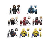 8pcs Thunder Secret Service Void Sentry Ghost Yelena Imitation Master Minifigures Kids Toys Gifts Fits Lego