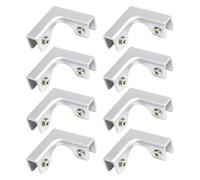 8pcs Tile Connector Clip Aluminum Corner Tile Joining Clip for Easy & Secure Installation in Kitchens & Bathroom Easy Connection