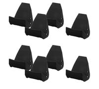 8pcs Tire Changer Jaw Guard Plastic Wheel Protector | Black Plastic Cover, Universal Fit for Wheel Changers, Rim Protection, Time-efficient Install, Demanding Use