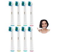 8PCS Toothbrush Heads, Replacement Brush Heads, Professional Electric Brush Heads, Precision Clean and Plaque Removal Compatible with P2000/P4000/P6000/P7000/Db4510/D34/D20/D16/D12