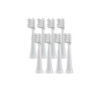8PCS Toothbrush Replacement Heads for Xiaomi Mijia T100 Mi Smart Electric Head(8 White-Soft)
