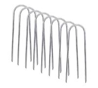8pcs Trampolines Wind Stakes Heavy Duty U Type Sharp Ends Safety Ground Anchor