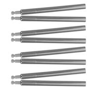 8pcs Trash Can Soft Close Hydraulic Damper for Cabinet Doors | Plastic and Iron Build, Silver Finish, Quick Install, Kitchen or Bathroom Use, Heavy Duty Buffer
