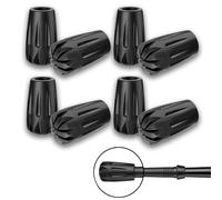 8Pcs Trekking Pole Accessories Durable Replacement Black Diamond Trekking Pole Rubber Tips for Hiking Poles for All Common Trekking Poles,Hiking Sticks,Diameter of 11mm/0.43in