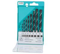 8Pcs Twist Drill Bits High Carbon Steel Woodworking Accessories Drilling Tools for General Use