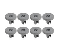 8PCS Universal Dishwasher Rack Wheels Lower Rack Replacement Rollers Made of Durable ABS, Compatible with Most Standard Dishwashers for Home Kitchen Use