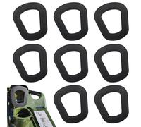 8Pcs Universal Rubber Jerry Can Gaskets, Replacement Fuel Can Seals, Oil-Resistant Petrol Can Washers, Leak-Proof Gas Can Spout Gaskets for 5L 10L 20L NATO Military Style Fuel Cans and Water Cans