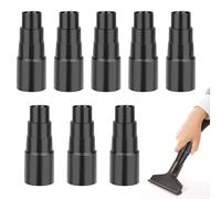 8PCS Universal Vacuum Adapter, Vacuum Hose Clearner Adapter for Power Tools, Dust Extraction Vacuum Cleaner Conversion Adapter for Grinding Machine Circular Saw Table Saw