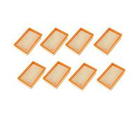 8PCS Vacuum Cleaner Filter Replacement ，Compatible with KARCHER Flat-Pleated MV4 MV5 MV6 WD4 WD5 WD6 P PREMIUM WD5