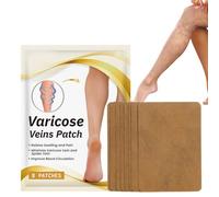 8PCS Vari/cose Vei/ns Patches,Ve/in Care Patches Sl/im Patch for Vari/cose Vei/ns Treatment for Legs,Spider Vei/ns Removal Cream-Infused Patch,Ve/in Cover Up for Legs,Treatment Cream Patch