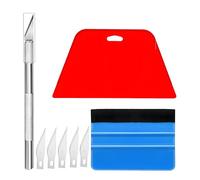 8pcs Vinyl Wrap Tools Kit, Wallpaper Smoothing Tool for Peel Stick Wallpaper, Vinyl Wrap Installation, Contact Paper Application, Perfect for Car Wrapping Home Decor