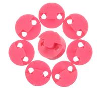 8pcs Violin Practice Mute Sound Muffler Rubber Claw Style for Home | Pink round Rubber, Precision Fit Design, Universal Use for Violin Strings, Musicians and Players