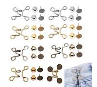 8Pcs Waistband Tightener Sturdy and Durable Smooth Surface Waist Tightener Clips Will Not Hurt Your Clothes and Skin Waistband Tightener Clip Suitable for Hats Belts Windbreakers Pants