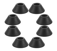 8pcs Walking Stick Replacement Rubber Tips Four Prong 1.2cm Hole