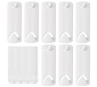 8pcs Wall Frame Hanger,Command Picture Hanging Hooks,No Nails Picture Hanging Strips,Damage Hanging Hooks,Sawtooth Picture Hanger,Adhesive Picture Hooks,Wall Hanging Strips(Size:2.95x1.06inch)