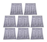 8pcs Wash Your Hands Sticker with Matte PVC Material 7.7x2.6 Inches | Waterproof Design with Anti-glare Surface, Secure Installation for Motels and Public Business Washing Locations