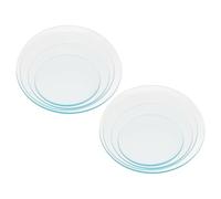 8pcs Watch Glass for Laboratory Experiment Glassware Teaching | Glass, High Grade round Shape, Accelerates Evaporation, Increases Surface Area, School and Lab Use