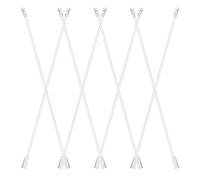 8pcs white plastic vertical blind wand for venetian blinds