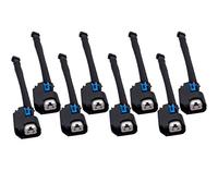 8PCS Wire Harness Adapter Compatible with Mini Delphi Multec 2 Harness to USCAR EV6 Fuel Injector OEM Tooling, Connector, Lock, Seals, Terminals WAINJ32