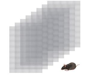 8pcs Wire Mesh Sheet 304 Stainless Steel Mesh A5 Rodent Mesh Metal Mesh Sheet Fine Mesh Pest Proofing Mouse Mesh Air Brick Covers for Window Door Kitchen Garden 21x15 CM