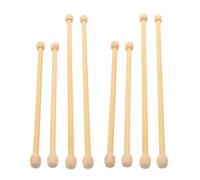 8pcs Wood Tapestry Hanging Rod for Macrame Artists, Beige Wall Display | Minimalist Sl inish, Easy to Attach to Flat Surfaces, for Fabric Hangings and Home Decor Use