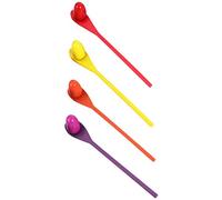 8pcs Wooden Spoon Toss Egg and Spoon Race Kit and Spoon Race Game Balancing Games for Preschooler Ball and Spoon Race Wooden Preschool Toy Outdoor Lawn Games Child Toy Set Aldult