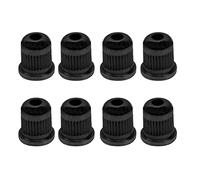 8Pcs Yootones Guitar String Through Body Compatible with Bass Tele Telecaster Style Electric Guitar (Black)