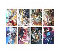 8pcs Zenless Zone Zero Posters Manga Decor Love Room Bedroom Anime Canvas Wall Art Print