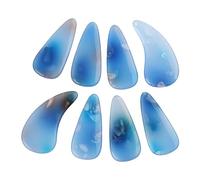 8pcs Zither Finger Pick Nail Cover Finger Pick Nail Cover Practical Musical Instrument Thumb Pick Set Guitar Pick