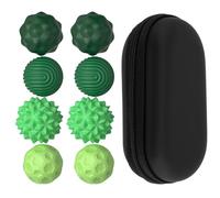 8PcsMagnetic Balls,Fidget Toy Magnetic Balls, Magnetic Sensory Balls, Silicone Ball Tactile Toys, Silicone Stress Relief Toys For Adults Teens For Anxiety, Fidget, Relief, (Green)