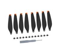 8Pieces 6030F Propellers Two Color Wing For 3/4 Easy Installation Plastic+Carbon Fiber UAV Propellers