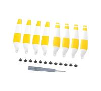 8Pieces 6030F Propellers Two Color Wing For 3/4 Easy Installation Plastic+Carbon Fiber UAV Propellers