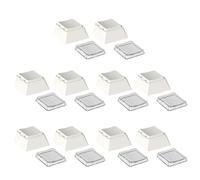 8Pieces Dye Sublimation Keycaps Set Wear Resistant PC For Mechanical Keyboards Comfortable Typing Office Keyboard Upgrade