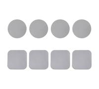 (8pieces) Nonslip Rubber Opener Set Removes Stubborn Cap Also Functions As Cup Mats Prevents Scratches Damage Rubber Gripping Pad for Easy Opening Jars Bottles Lid Kitchen Tool