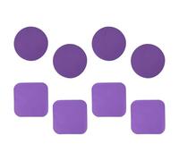 (8pieces) Nonslip Rubber Opener Set Removes Stubborn Cap Also Functions As Cup Mats Prevents Scratches Damage Rubber Gripping Pad for Easy Opening Jars Bottles Lid Kitchen Tool