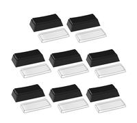 8Pieces PBTs Not Engraving Blanks Keycap Original Profile Height 2X Dyeing Sublimations Caps For MX Switches Original Profile Keycap