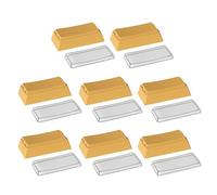 8Pieces PBTs Not Engraving Blanks Keycap Original Profile Height 2X Dyeing Sublimations Key Caps For MX Switches