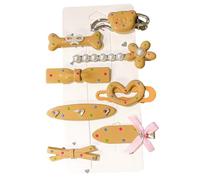 8Pieces Retro Star Hair Clip Slip Resistant Barrettes Set For Women Girls Contemporary Hairpin Hairstyling Accessories Slip Resistant Hair Clip For Women