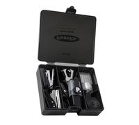 8Pieces Tool Set Includes Paper Hole Puncher Stapler Staple Scissors Staple Remover Marker Clear Adhesive Tape Document Organiser Set